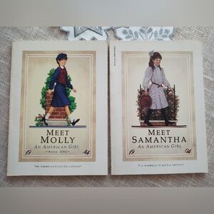 American Girl Meet Molly and Samantha Books